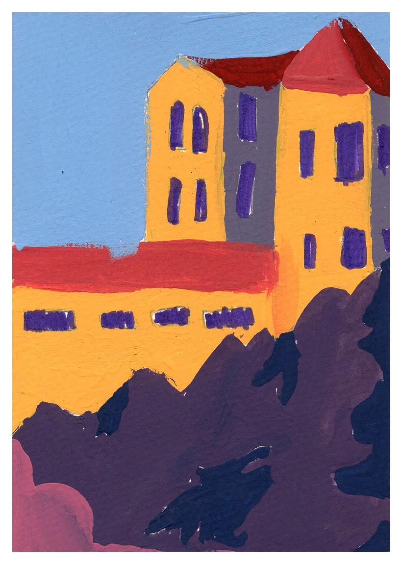 Amanda G. — Castillo al atardecer